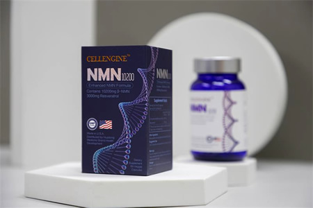 CELLENGINE（赛尔茵）NMN，修复DNA提高免疫力:高堆积密度值、高耐受酸碱保证NMN被肠道高效吸收；白藜芦醇复合配方增强NMN在人体的活性转化